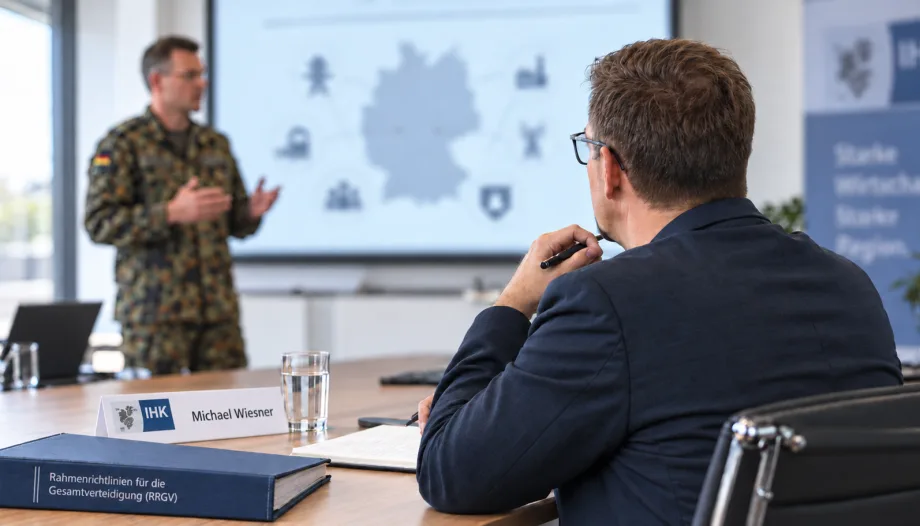 Berufung in die IHK-Kommission Gesamtverteidigung