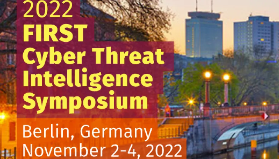 Titelbild zum Blogbeitrag: FIRST Cyber Threat Intelligence Symposium.
