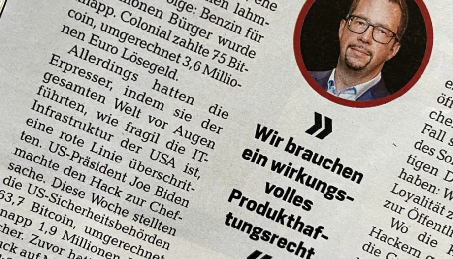 Interview im Focus Magazin
